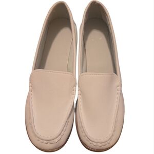 Solsaan. G Elegant White Loafers for Women